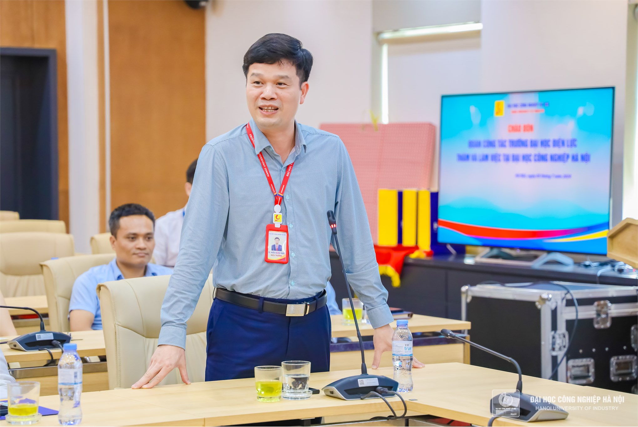 Đẩy mạnh hợp tác toàn diện giữa Trường Đại học Công nghiệp Hà Nội và Trường Đại học Điện lực