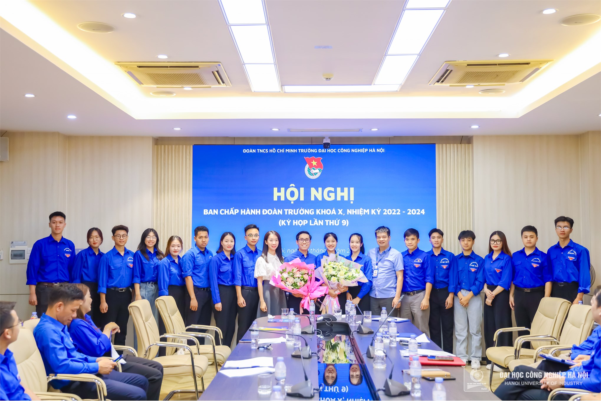 Sinh viên Trần Thị Hương Giang được bầu giữ chức Chủ tịch Hội sinh viên Trường Đại học Công nghiệp Hà Nội