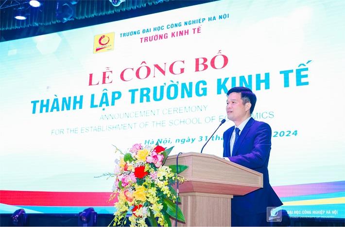 [tapchicongthuong] Trường Đại học Công nghiệp Hà Nội thành lập Trường Kinh tế