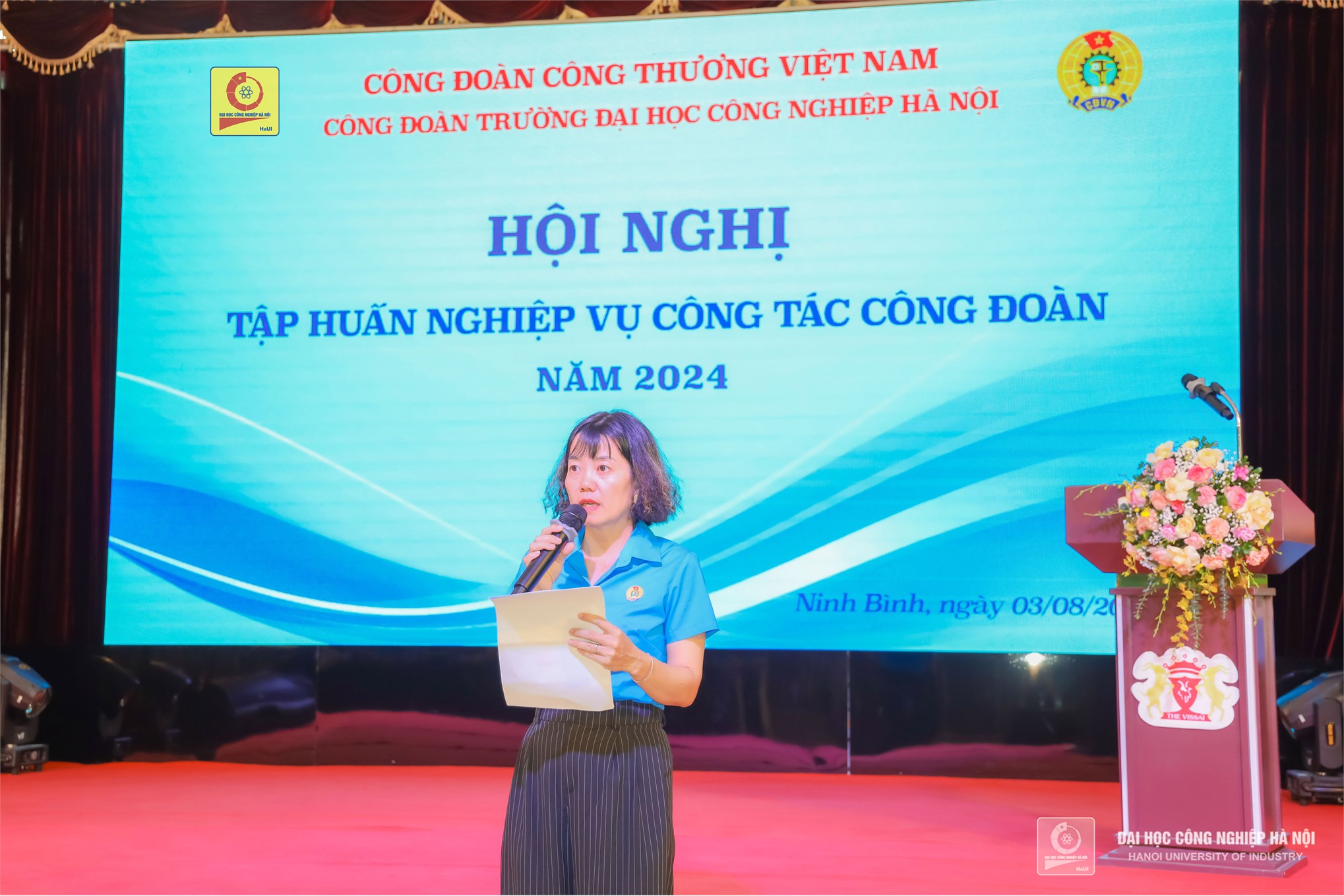 Xây dựng Công đoàn Trường Đại học Công nghiệp Hà Nội vững mạnh