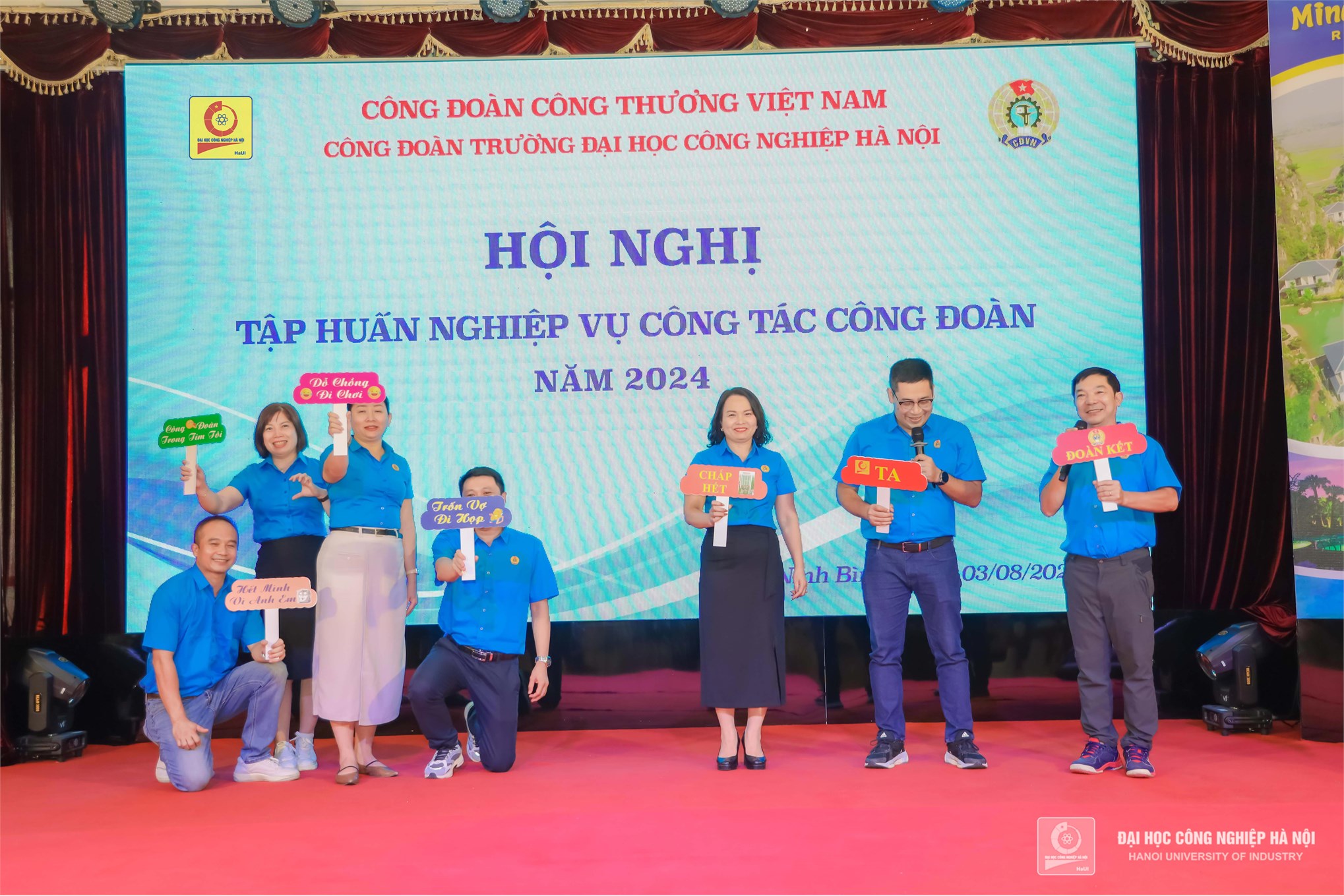 Xây dựng Công đoàn Trường Đại học Công nghiệp Hà Nội vững mạnh