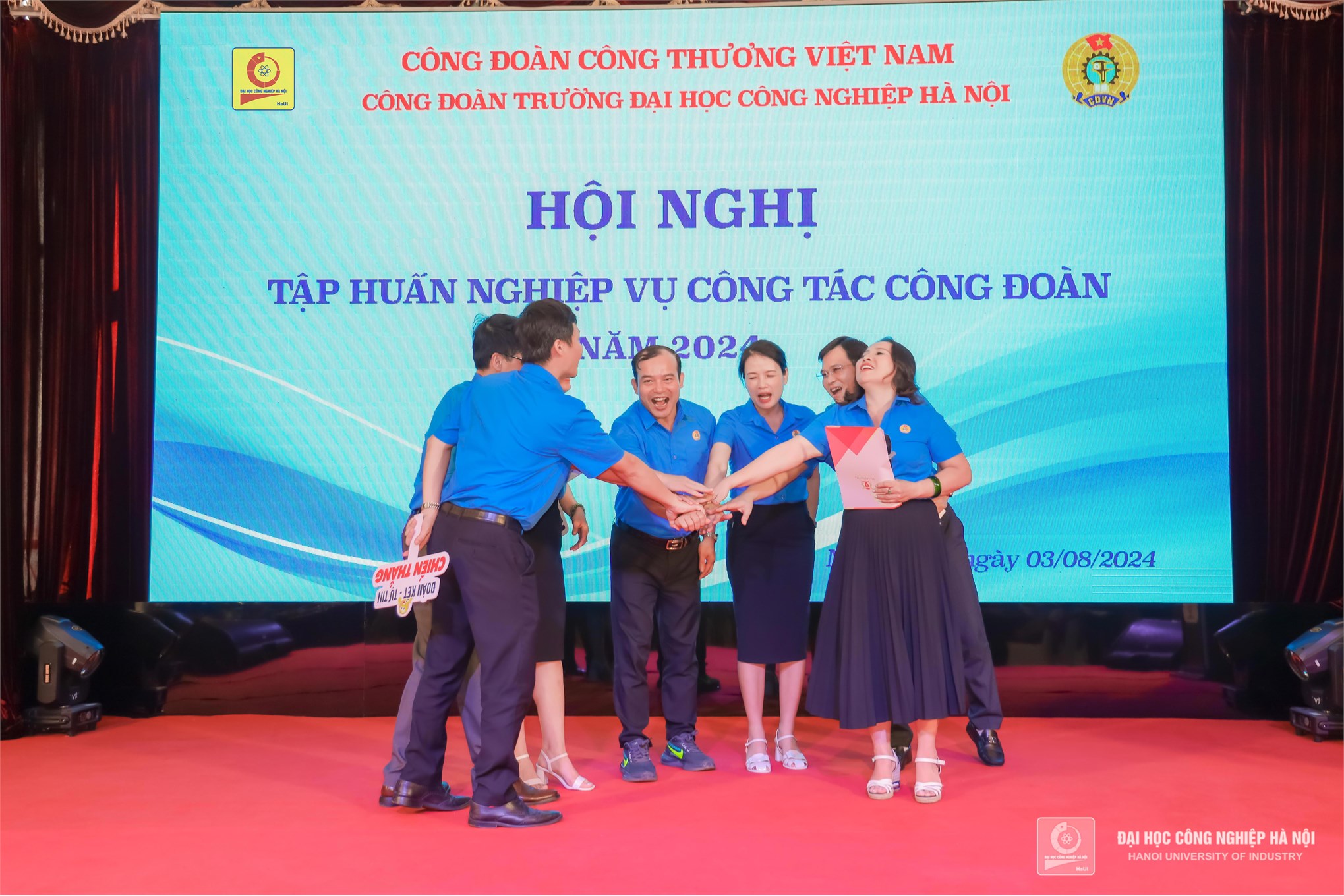 Xây dựng Công đoàn Trường Đại học Công nghiệp Hà Nội vững mạnh