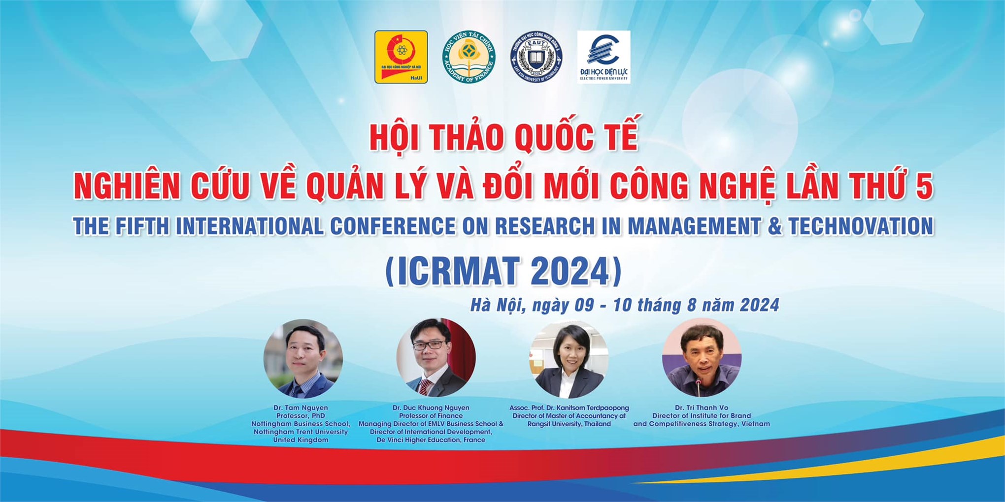 Hội thảo quốc tế Nghiên cứu về Quản lý và Đổi mới công nghệ 2024