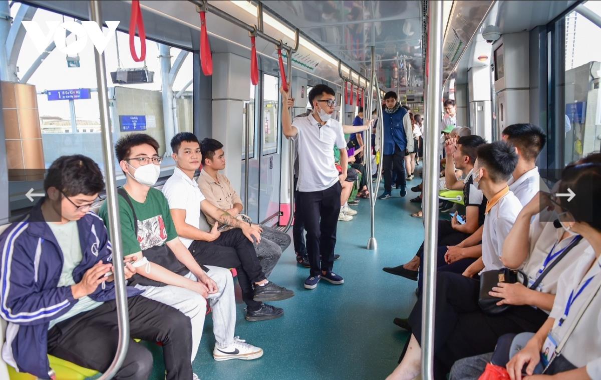 [vov] Metro Nhổn-Ga Hà Nội 35.000 tỷ chính thức vận hành sau gần 15 năm xây dựng