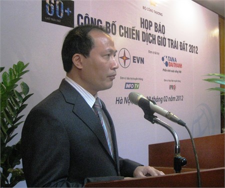 Chiến dịch Giờ Trái đất 2012 tại Việt Nam: “Tôi và Bạn hãy cùng hành động”