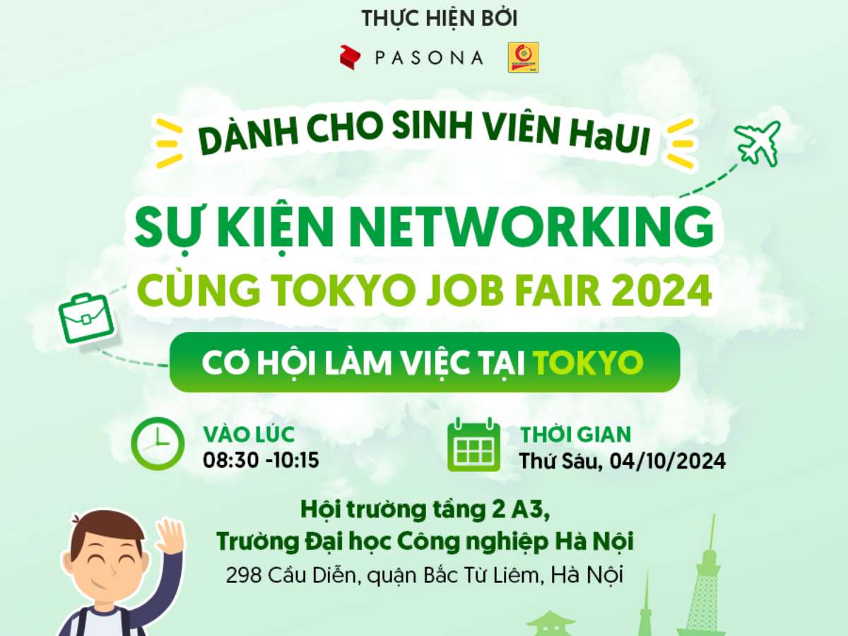 Ngày hội tuyển dụng Tokyo Job Fair 2024