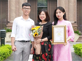 HaUI Students Win Prizes at the 4th Political Contest on Protecting the Party’s Ideological Foundation