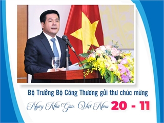 Thư chúc mừng của Bộ trưởng Bộ Công Thương Nguyễn Hồng Diên nhân Ngày Nhà giáo Việt Nam 20/11