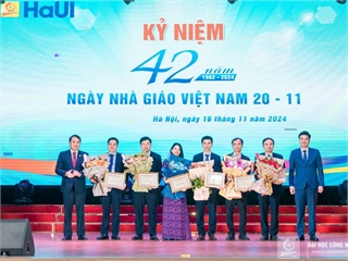 HaUI Celebrates Vietnamese Teachers' Day