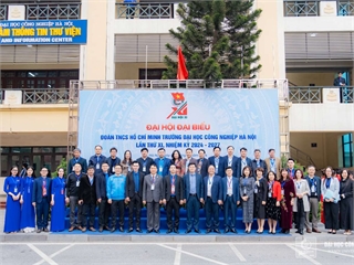 Đại hội Đại biểu Đoàn TNCS Hồ Chí Minh Trường Đại học Công nghiệp Hà Nội lần thứ XI, nhiệm kỳ 2024 - 2027: Tiên phong, bản lĩnh, đoàn kết, sáng tạo, hội nhập