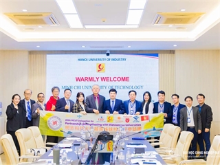 Hanoi University of Industry expands cooperation with Ming Chi University of Technology, Taiwan