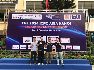 [hdu] Sinh viên Trường Đại học Hồng Đức đạt giải Ba Cuộc thi Olympic Tin học Sinh viên Việt Nam 2024