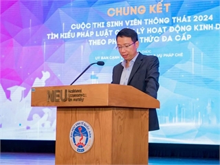 [arttimes] Chung kết cuộc thi "Sinh viên thông thái 2024 - Tìm hiểu quy định pháp luật về quản lý hoạt động kinh doanh theo phương thức đa cấp"