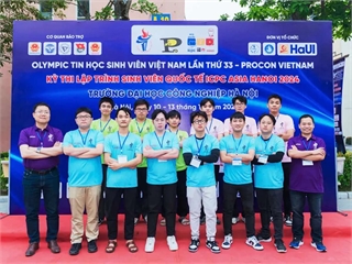 [tlu] Trường Đại học Thủy lợi giành giải cao tại Olympic Tin Học Sinh Viên Việt Nam 2024