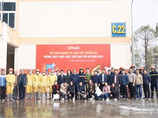 HaUI Promotes Fire Safety Awareness for Staff, lecturers, and Students at the Ha Nam Campus