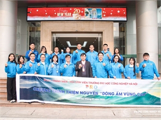 The Youth of Hanoi University of Industry: Aspiration to Contribute – The Essence of Youthful Living