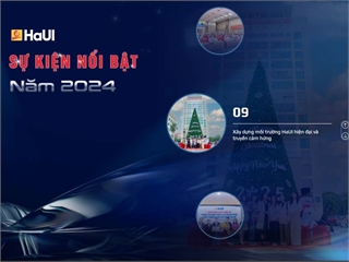 Những sự kiện nổi bật của HaUI trong năm 2024