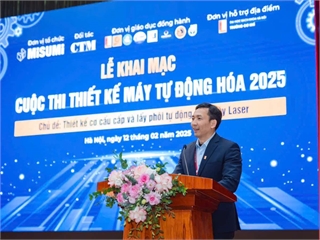 [hanoimoi] 8 trường đại học tranh tài tại Cuộc thi Thiết kế Máy tự động hóa 2025