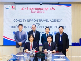 HaUI – Nippon Travel Agency ký thỏa thuận hợp tác phát triển nhân lực tại Nhật Bản