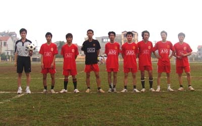 Khai mạc Giải bóng đá sinh viên HaUI-Aptech năm 2009