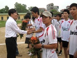 Khai mạc Giải bóng đá sinh viên HaUI-Aptech năm 2008