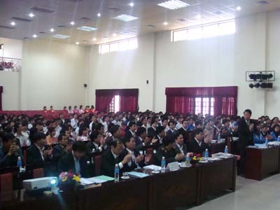Đại hội Đoàn trường lần thứ V, nhiệm kỳ 2009 - 2012 Cập nhật ngày 04 tháng 05 năm 2010