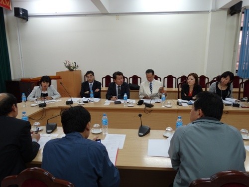 Japanese delegation visited and worked with Hanoi University of Industry