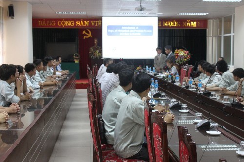 Trường Đại học Công nghiệp Hà Nội, trường Đại học Teikyo tiếp tục trao đổi những khả năng hợp tác