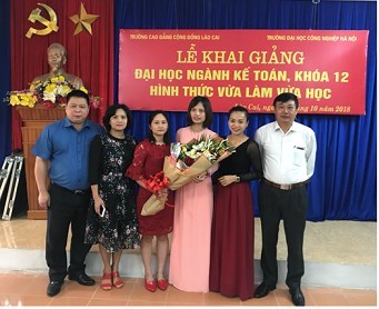 Khai giảng Lớp Đại học vừa làm vừa học tại Lào Cai