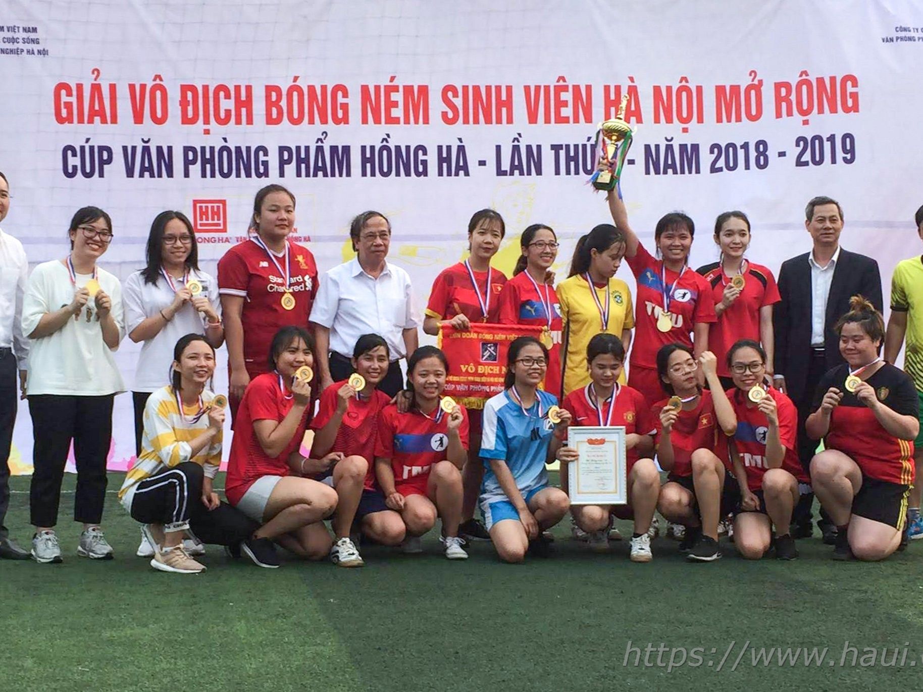 Giải vô địch Bóng ném sinh viên Hà Nội mở rộng 2019