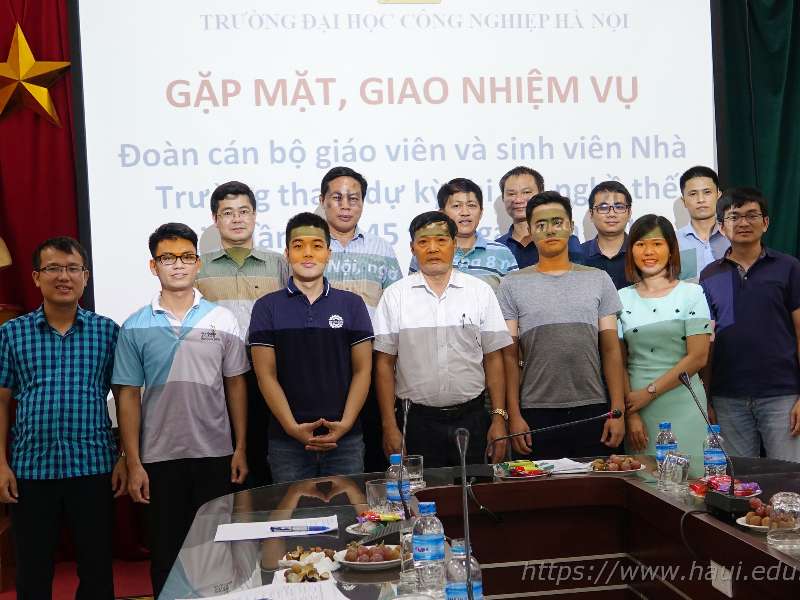 Sinh viên Đại học Công nghiệp Hà Nội quyết tâm đạt thành tích cao tại kỳ thi tay nghề thế giới lần thứ 45 tổ chức tại Kazan, Liên bang Nga