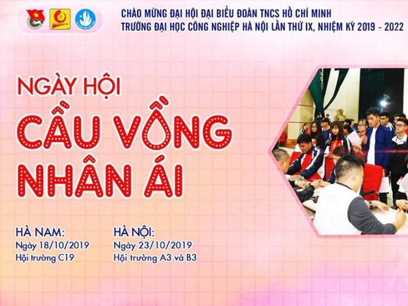 Tổ chức Ngày hội Cầu vồng nhân ái “Một giọt máu cho đi - Một cuộc đời ở lại”