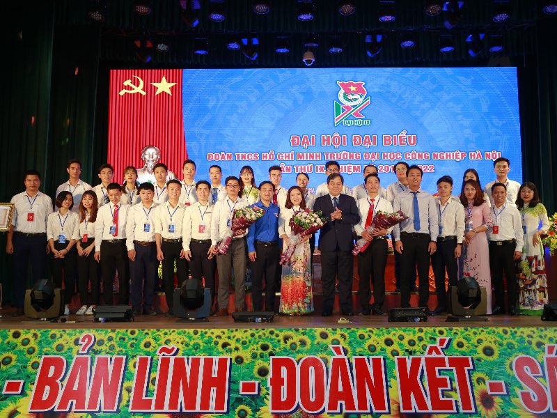 Đại hội đại biểu Đoàn TNCS Hồ Chí Minh trường Đại học Công nghiệp Hà Nội lần thứ IX, nhiệm kỳ 2019 - 2022