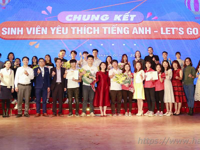 Chung kết cuộc thi Sinh viên yêu thích tiếng Anh Let’s Go