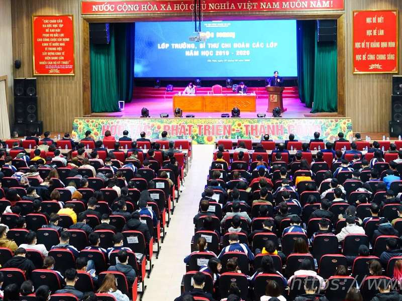 Hội nghị lớp trưởng, bí thư chi đoàn năm học 2019 - 2020