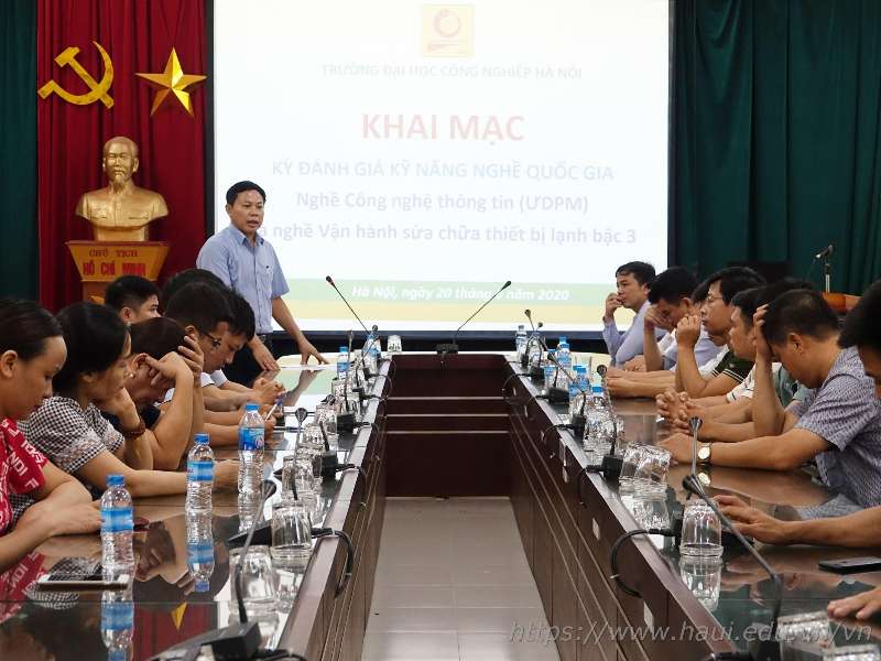 Khai mạc kỳ đánh giá kỹ năng nghề quốc gia: Nghề Công nghệ thông tin và nghề Vận hành sửa chữa thiết bị lạnh bậc 3