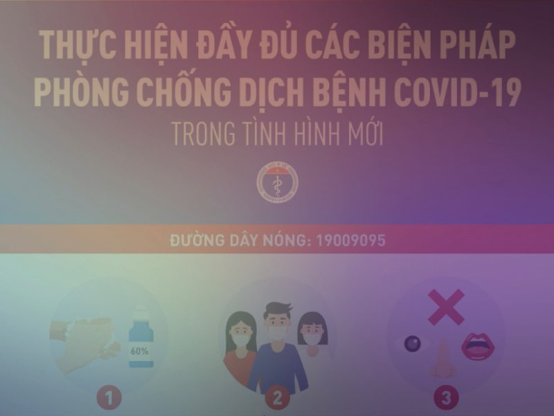 9 biện pháp mới nhất phòng chống dịch COVID-19 người dân cần biết