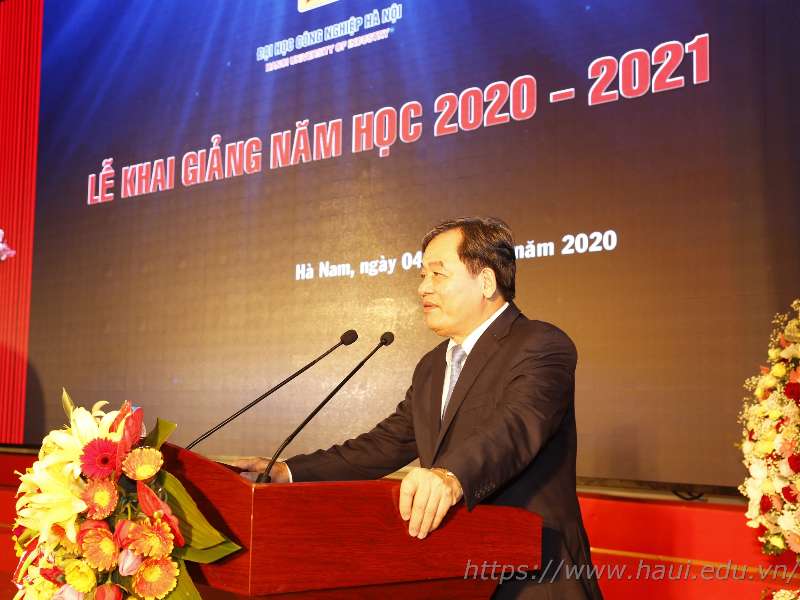 Đại học Công nghiệp Hà Nội khai giảng năm học 2020 - 2021