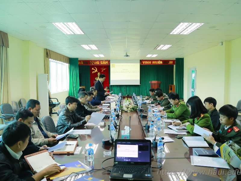 Hội nghị tổng kết công tác đảm bảo ANTT năm học 2019 - 2020