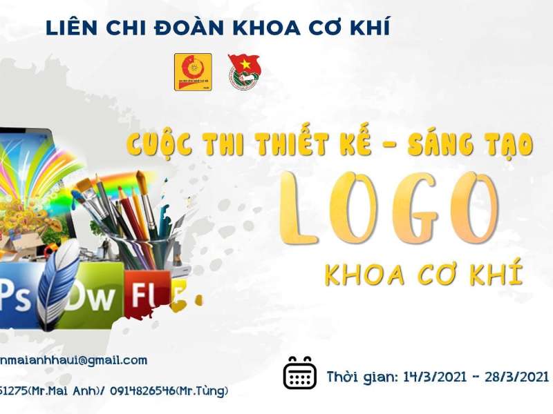 Tổ chức cuộc thi Thiết kế mẫu biểu trưng (Logo) khoa Cơ khí