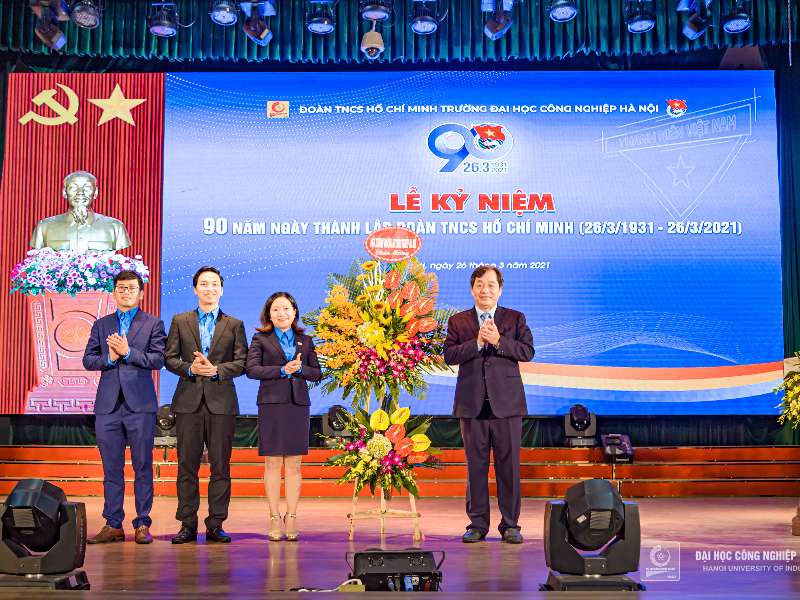 Tuổi trẻ Đại học Công nghiệp Hà Nội kỷ niệm 90 năm ngày thành lập Đoàn TNCS Hồ Chí Minh