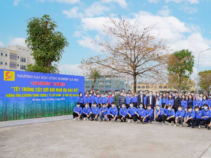 Đại học Công nghiệp Hà Nội phát động “Tết trồng cây đời đời nhớ ơn Bác Hồ”