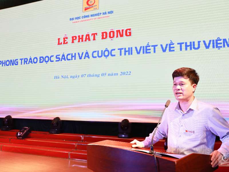 Lễ phát động phong trào đọc sách và cuộc thi viết về thư viện