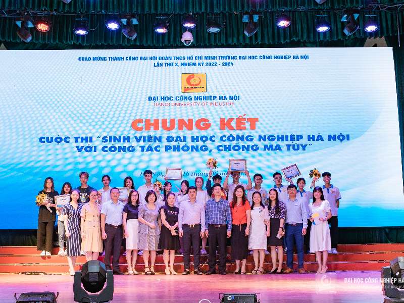 Chung kết cuộc thi Sinh viên Đại học Công nghiệp Hà Nội với công tác phòng, chống ma túy