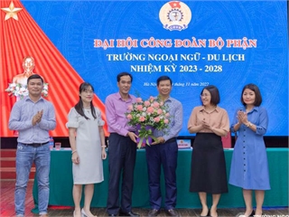 Đại hội các Công đoàn bộ phận trường Đại học Công nghiệp Hà Nội nhiệm kỳ 2023 - 2028