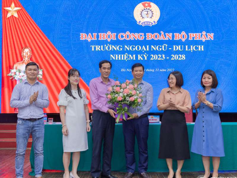 Đại hội các Công đoàn bộ phận trường Đại học Công nghiệp Hà Nội nhiệm kỳ 2023 - 2028