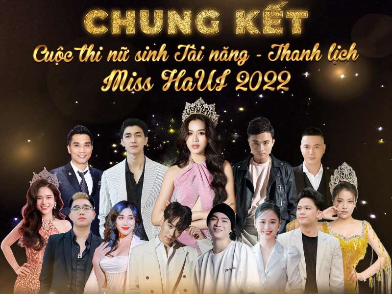 Chung kết cuộc thi Nữ sinh thanh lịch - tài năng Miss HaUI 2022