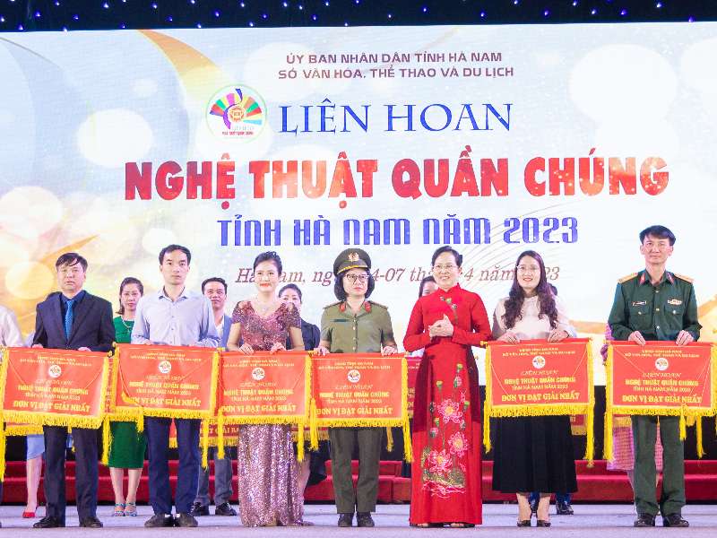 Đại học Công nghiệp Hà Nội đạt giải Nhất toàn đoàn Liên hoan nghệ thuật quần chúng tỉnh Hà Nam 2023