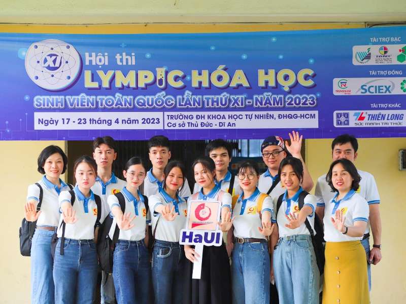 Sinh viên HaUI đạt thành tích cao tại Hội thi Olympic Hóa học sinh viên toàn quốc lần thứ 11