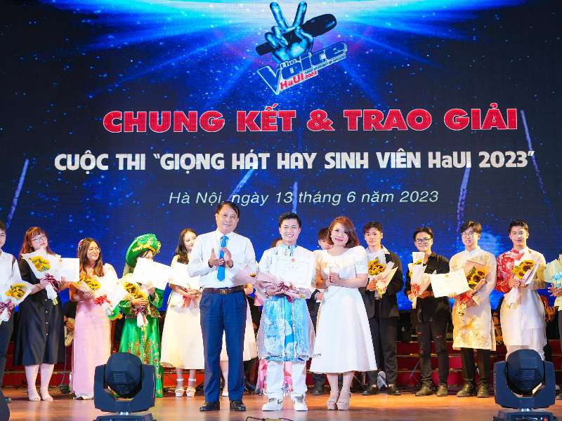 Giọng hát hay sinh viên HaUI: Đêm tỏa sáng của những tài năng âm nhạc trẻ